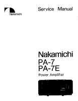 Nakamichi PA-7-Service-Manual